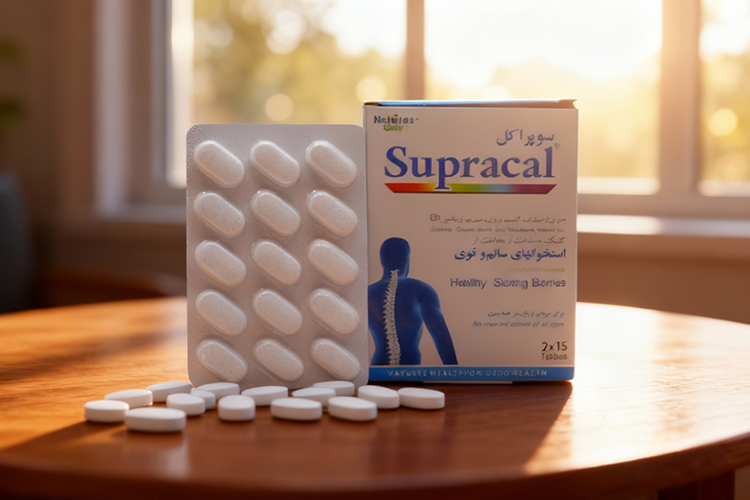 روزانه 1 تا 3 عدد قرص سوپراکل برای ریزش مو همراه با یک لیوان آب میل شود